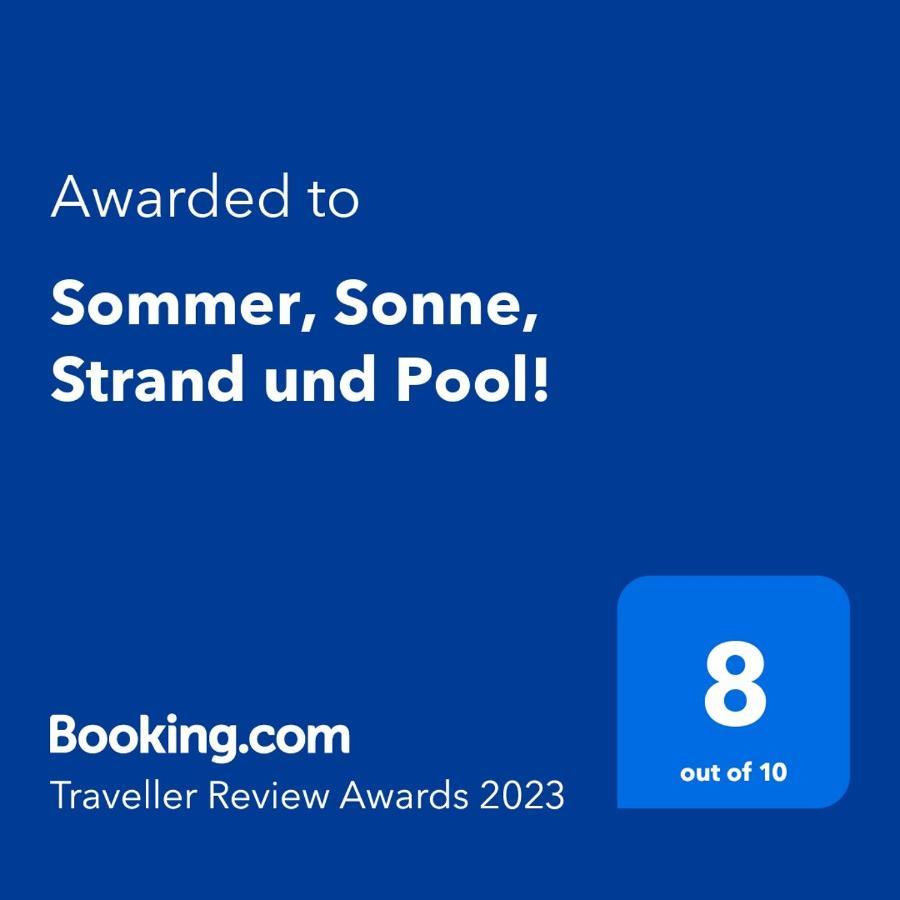 Sommer, Sonne, Strand Und Pool! 坎亚梅尔 外观 照片
